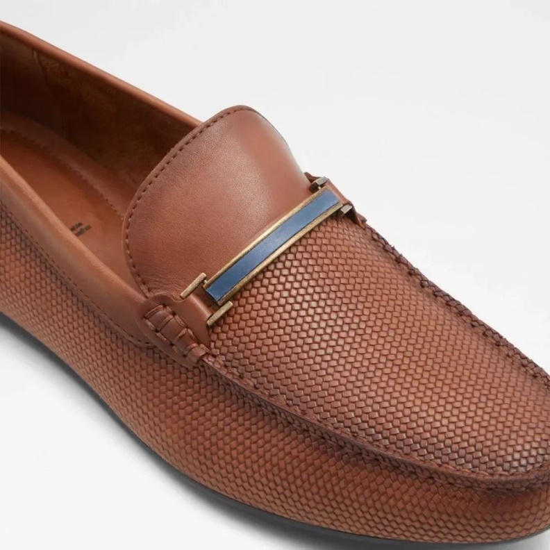 Aldo Fashion Perez Men's Loafer Shoe Cognac