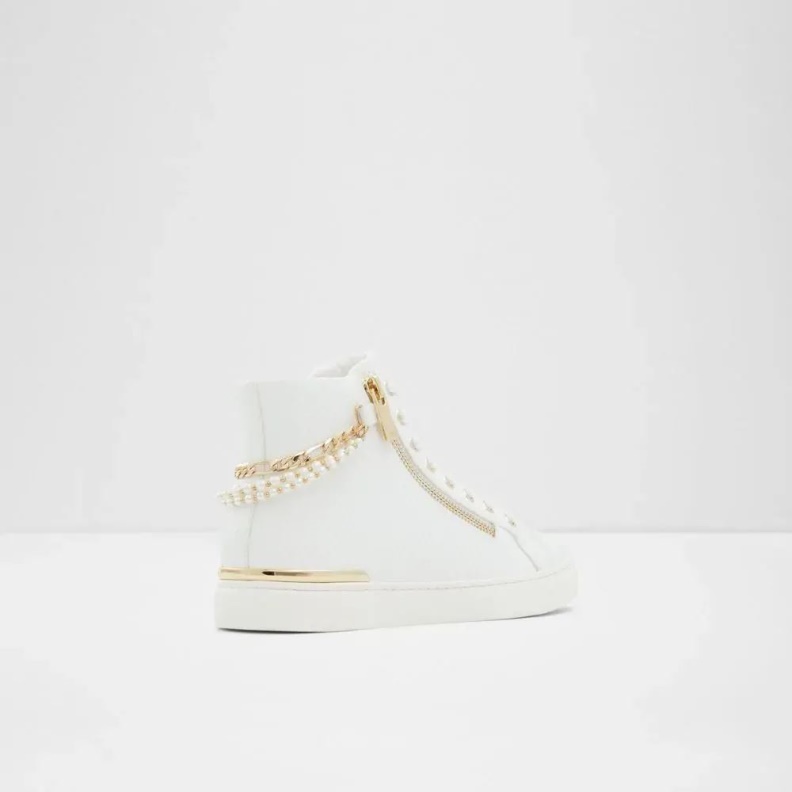 Perola Women's High Top Sneaker Aldo Fashion White