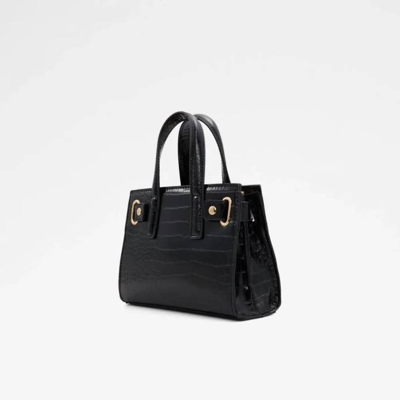 Aldo Fashion Black Posa Women's Handbag Satchel