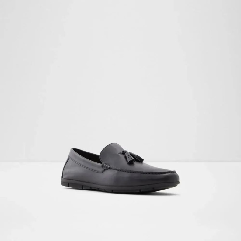 Fashion Aldo Black Prypiaflex Men's Slip-On Loafer