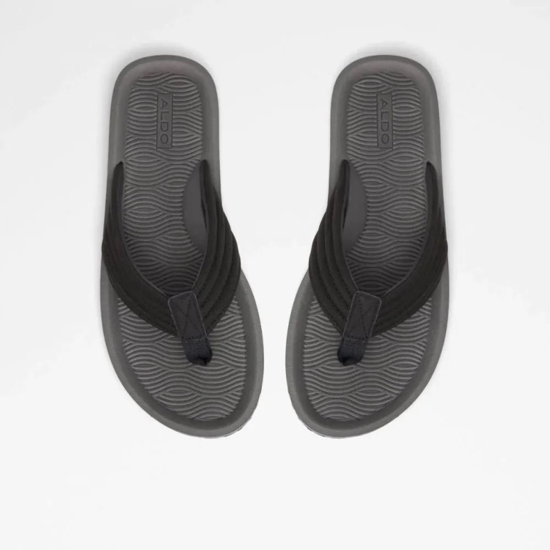 Fashion Aldo Other-Black Proicien Men's Flat Thong Sandal