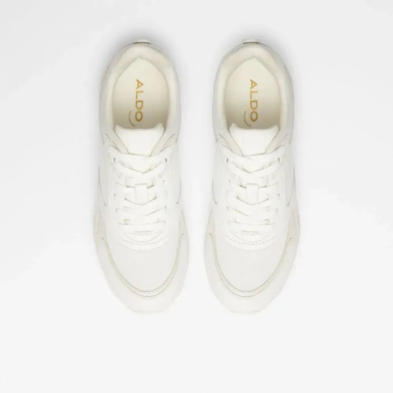 Praylian Women's Lace-Up Jogger Fashion White Aldo