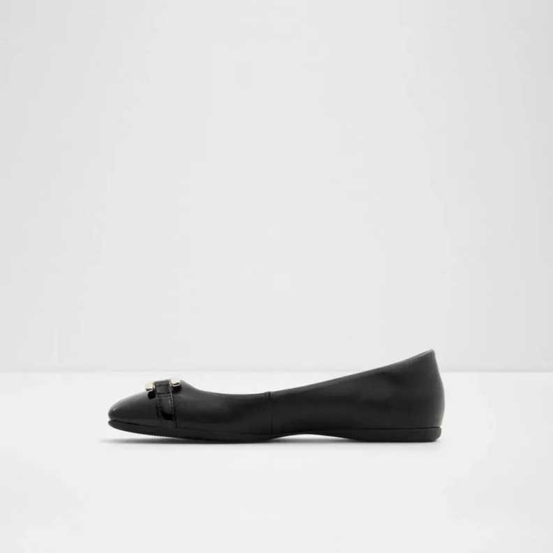 Qaeldan Women's Round Toe Ballerina Black Aldo Fashion
