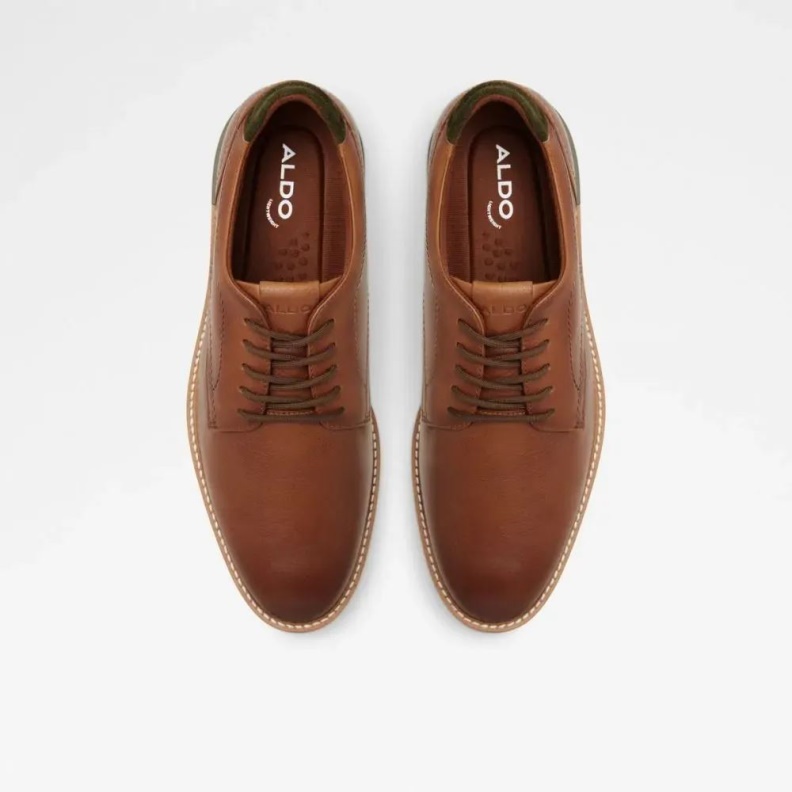 Rakersgrip Men's Lace Up Casual Shoe Aldo Fashion Cognac