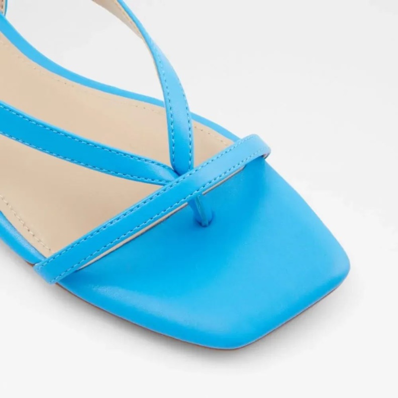 Fashion Aldo Rhigoni Women's Flat Ankle Strap Sandal Blue
