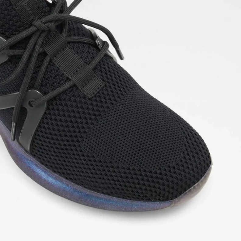 Fashion Aldo Black Rpplfrost1B Women's Slip-On Low Top Sneaker