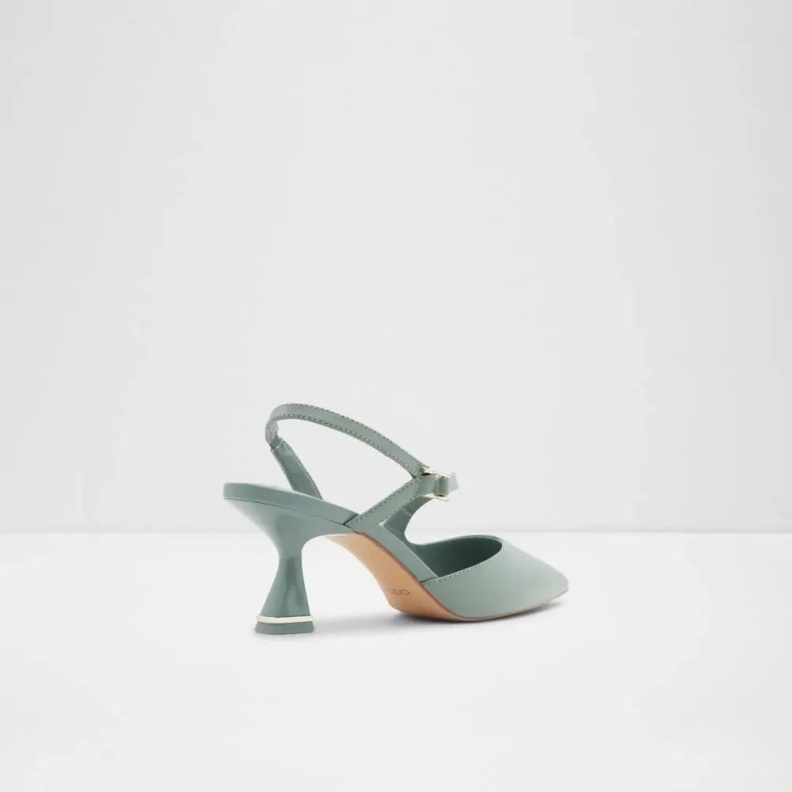 Aldo Fashion Other Green Sevilla Women's Sling Back Heeled Shoe