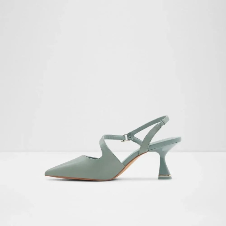 Aldo Fashion Other Green Sevilla Women's Sling Back Heeled Shoe
