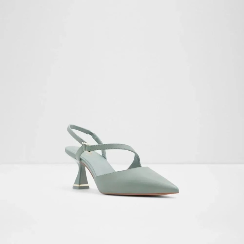 Aldo Fashion Other Green Sevilla Women's Sling Back Heeled Shoe