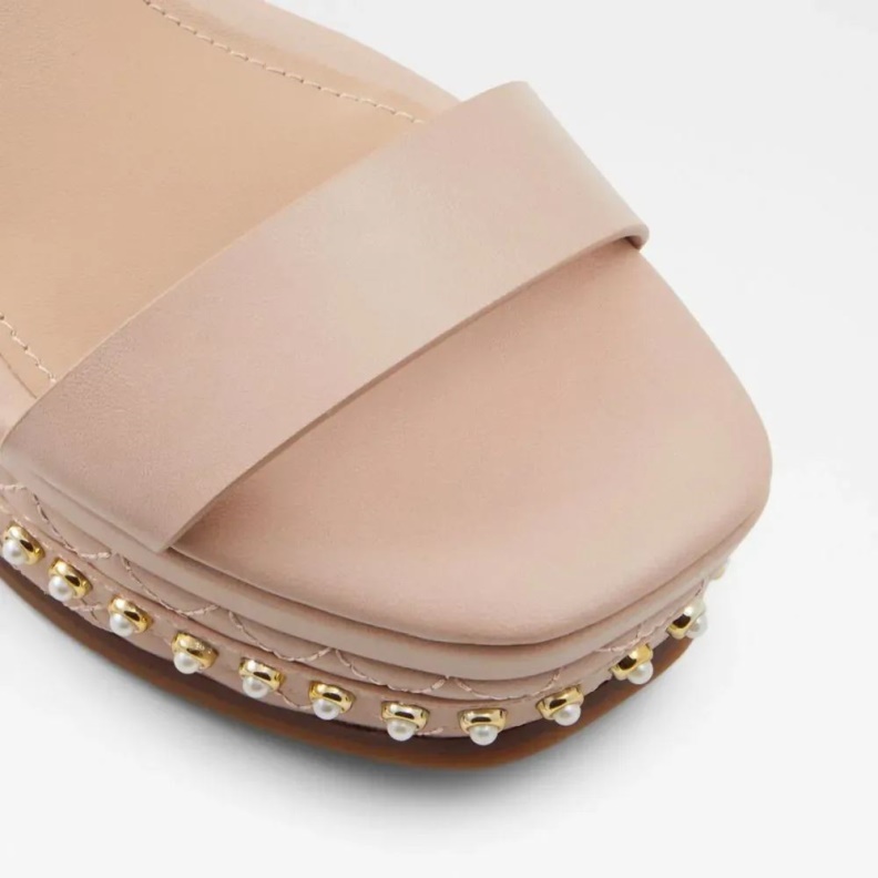 Aldo Light-Pink Fashion Selia Women's Flatfowedge Sandal