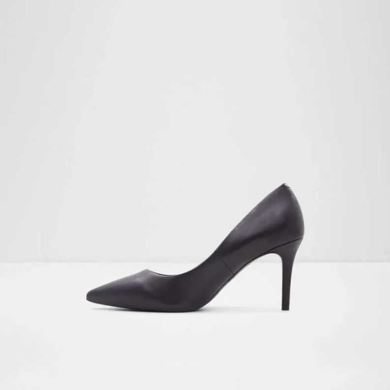 Fashion Aldo Black Sereniti Women's Slip On Pump Heel