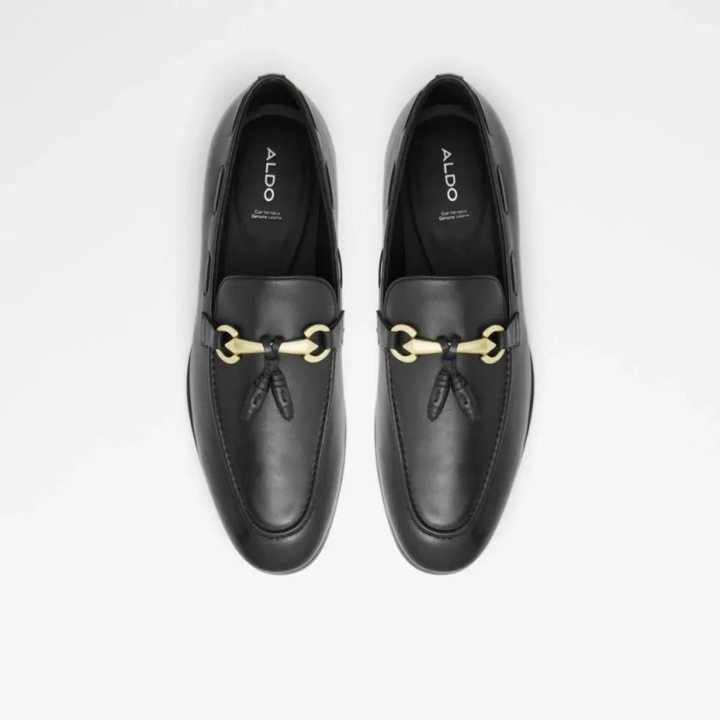 Black Stokhid Men's Slip On Loafer Dress Shoe Fashion Aldo