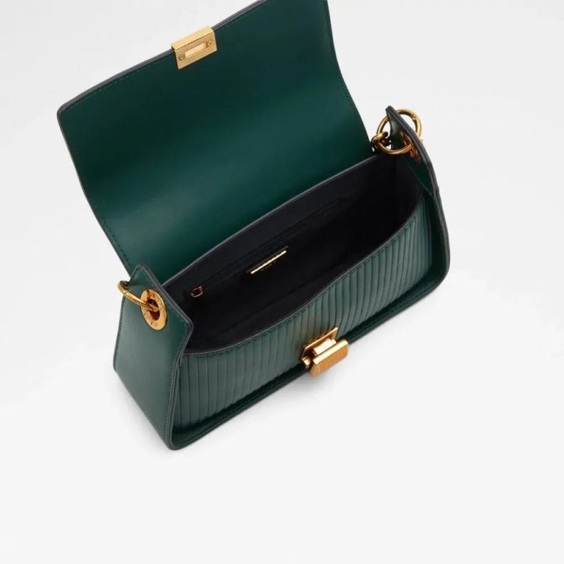 Fashion Aldo Dark Green Stria Women's Handbag Shoulder Bag