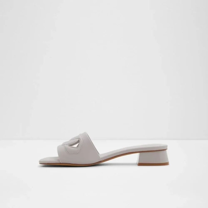 Fashion Other Grey Stellia Women's Block Heel Slide Sandal Aldo