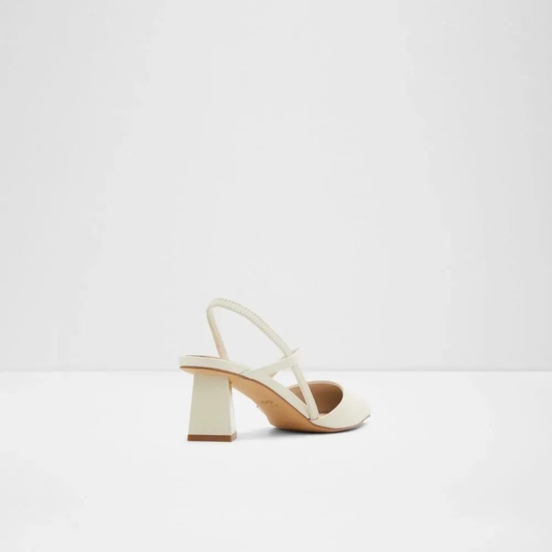 Suzette Women's Sling Back Heeled Shoe Fashion Other White Aldo