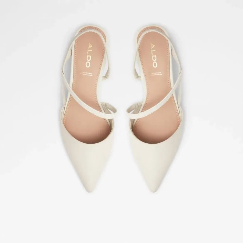 Suzette Women's Sling Back Heeled Shoe Fashion Other White Aldo