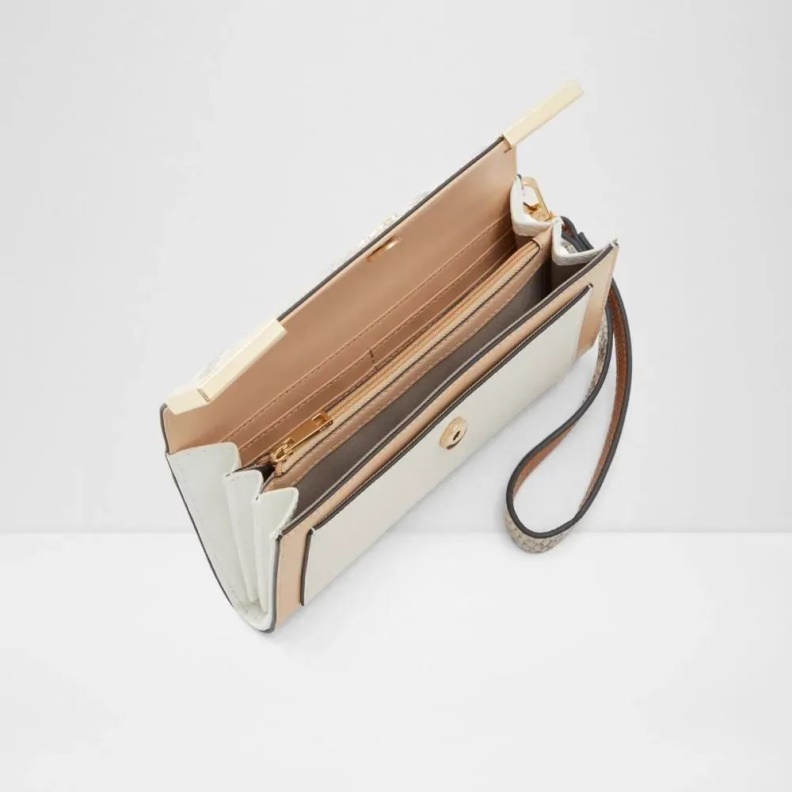 Fashion Aldo Aldo Fashion Taledeldar Women's Handbag Wallet Bone Multi