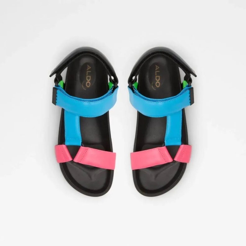 Fashion Bright Multi Aldo Talana Women's Flatform Sandal