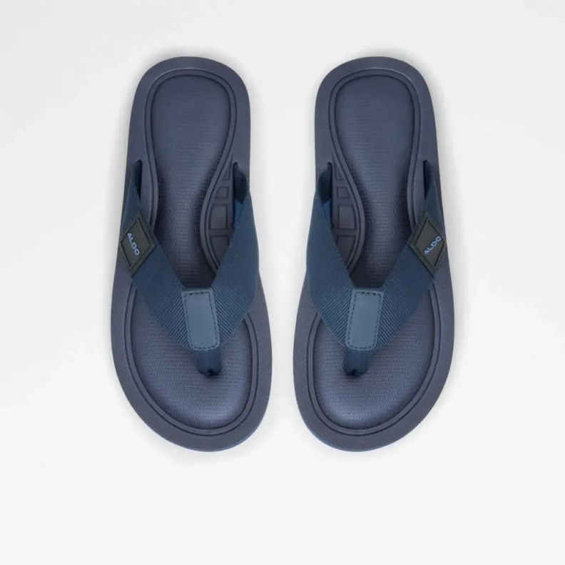 Navy Fashion Aldo Tengen Men's Slip-On Thong Sandal