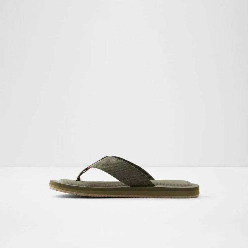 Tengen Men's Flat Thong Sandal Aldo Fashion Khaki