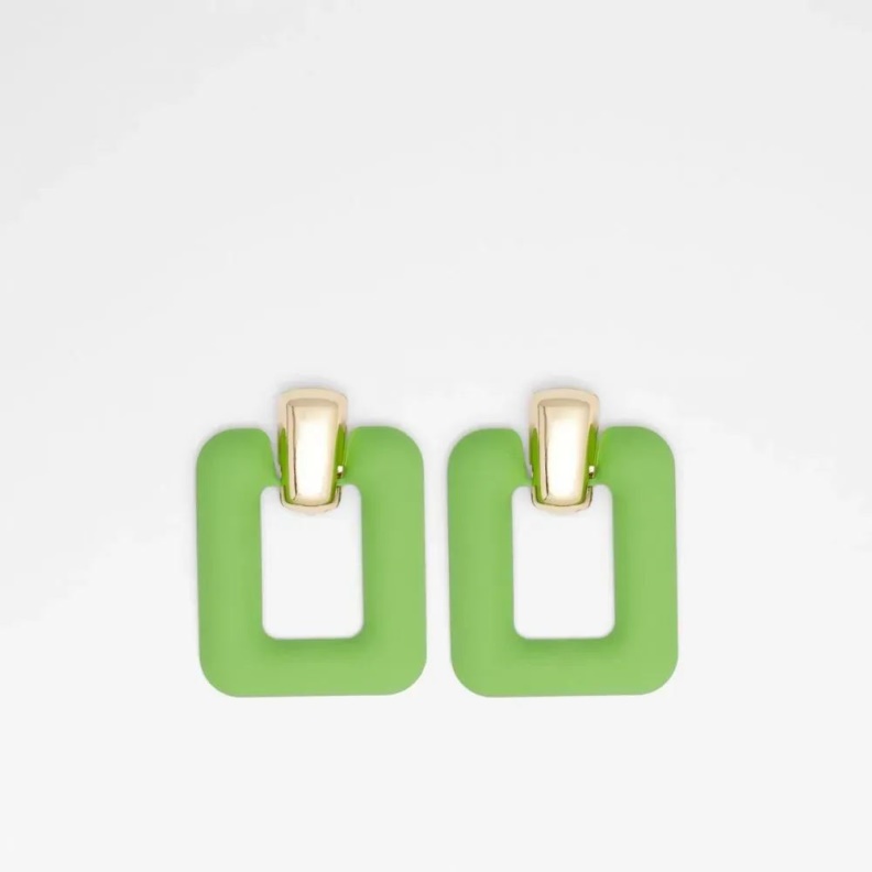 Aldo Fashion Thigoni Women's Accessories Earrings Bright Green