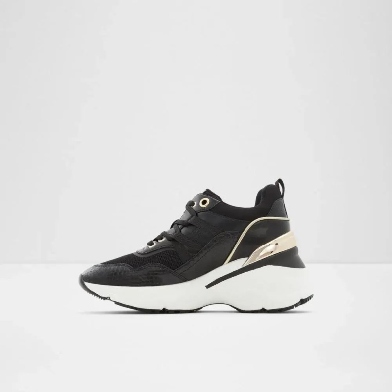 Black Thaliri Women's Low Top Sneaker Fashion Aldo