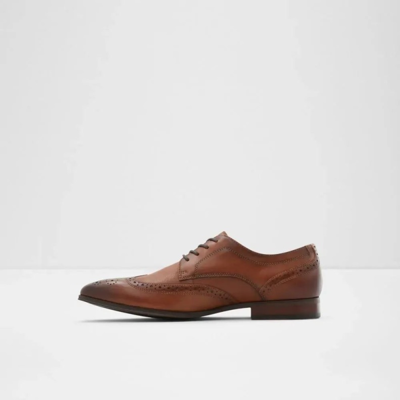 Cognac Fashion Aldo Thiasien Men's Derby Dress Shoe