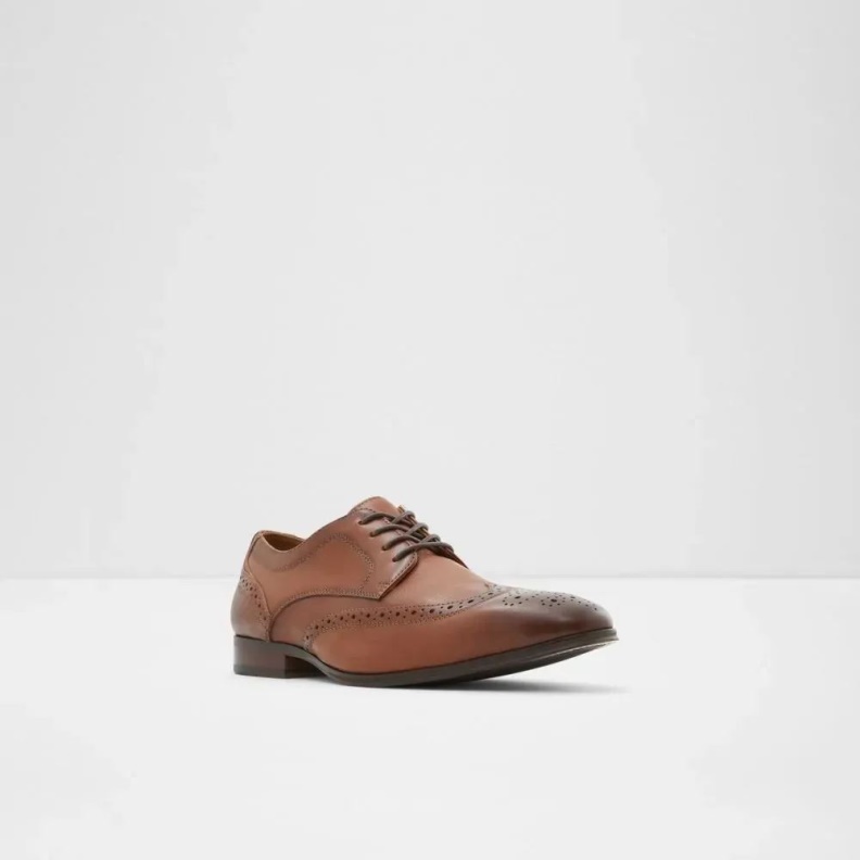 Cognac Fashion Aldo Thiasien Men's Derby Dress Shoe