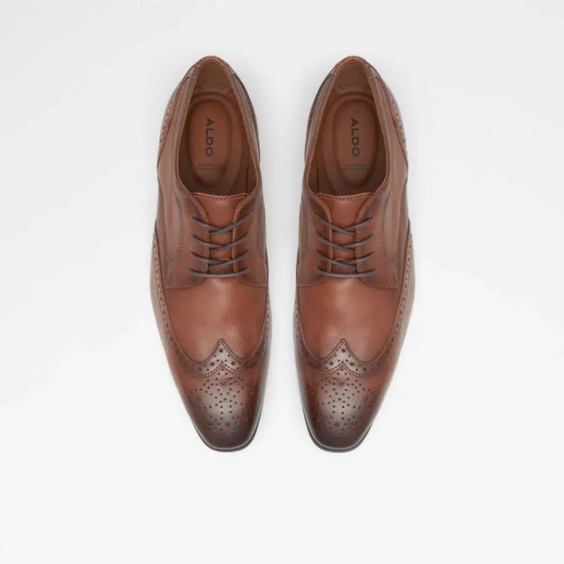 Cognac Fashion Aldo Thiasien Men's Derby Dress Shoe