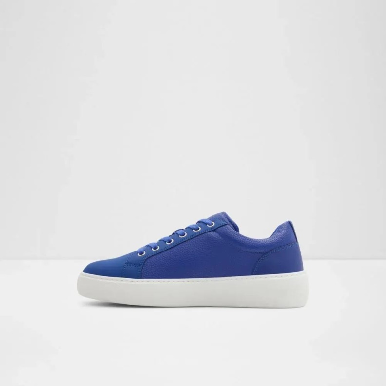 Fashion Aldo Medium-Blue Theta Men's Low Top Sneaker