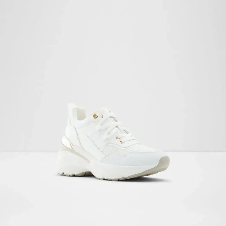 White Thaliri Women's Wedge Sneaker Aldo Fashion