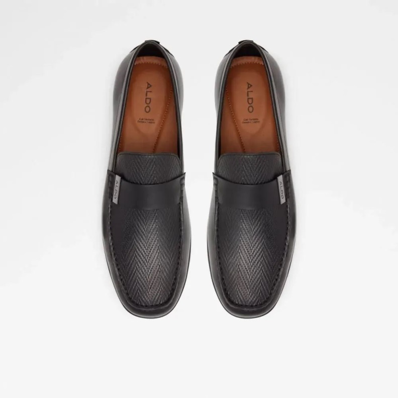 Aldo Fashion Black Tourflex Men's Driving Shoe