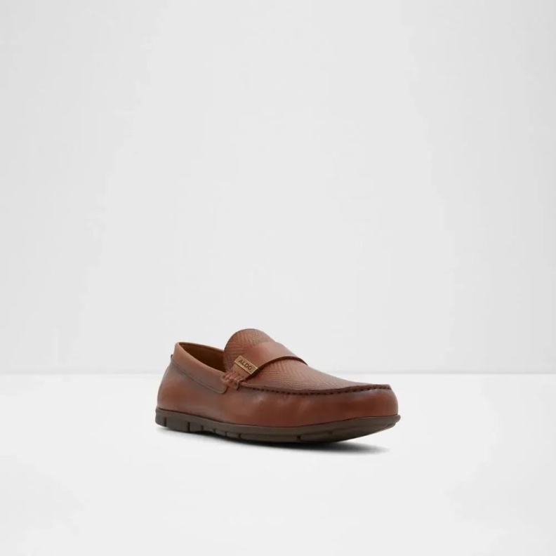 Aldo Fashion Tourflex Men's Driving Shoe Cognac