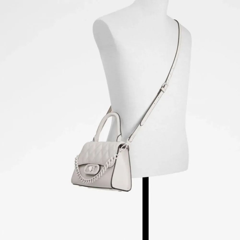 Aldo Other Grey Fashion Tranquil Women's Handbag Top Handle