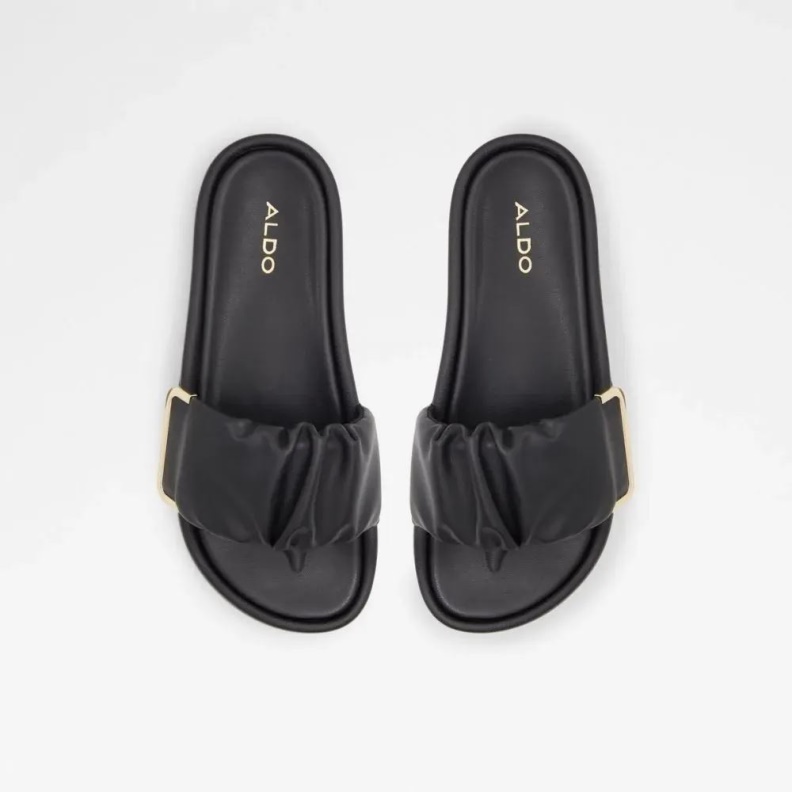 Aldo Fashion Tybus Women's Slide Sandal Black