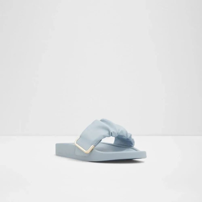 Light-Blue Tybus Women's Slide Flat Sandal Aldo Fashion