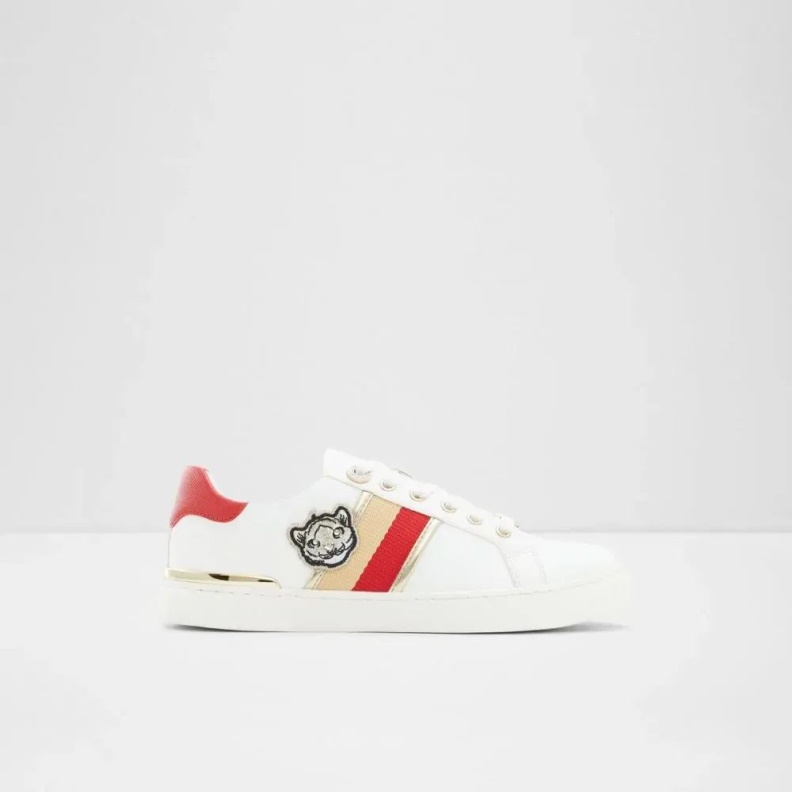 Other White Fashion Aldo Tyga Women's Low Top Sneaker
