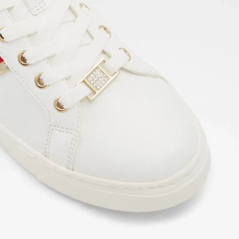 Other White Fashion Aldo Tyga Women's Low Top Sneaker