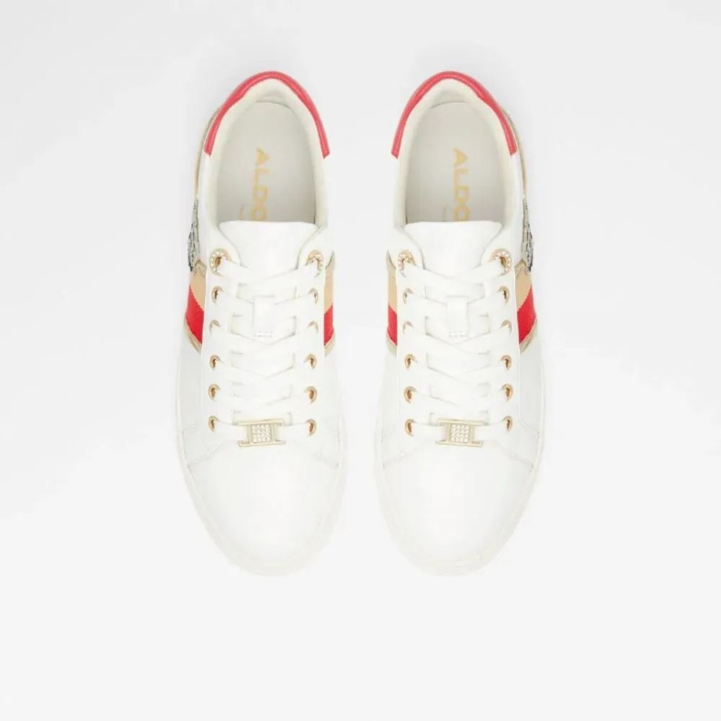 Other White Fashion Aldo Tyga Women's Low Top Sneaker
