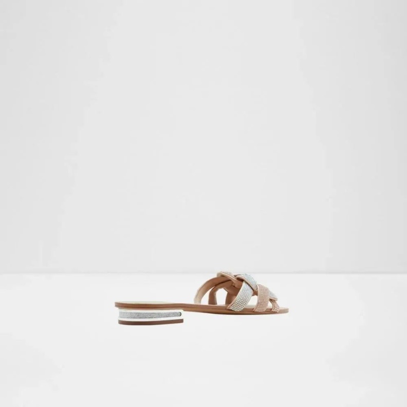 Rose-Gold Tydeus Women's Flat Slide Sandal Fashion Aldo