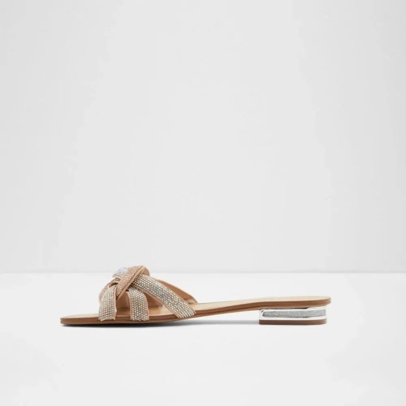 Rose-Gold Tydeus Women's Flat Slide Sandal Fashion Aldo