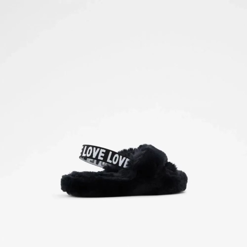 Umeven Women's Accessories Slipper Fashion Aldo Black