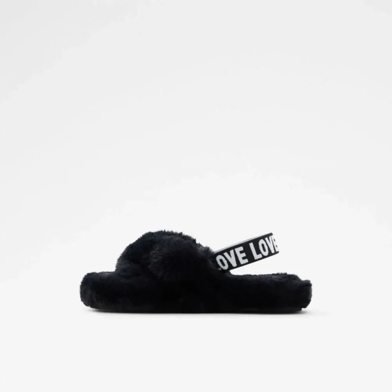 Umeven Women's Accessories Slipper Fashion Aldo Black