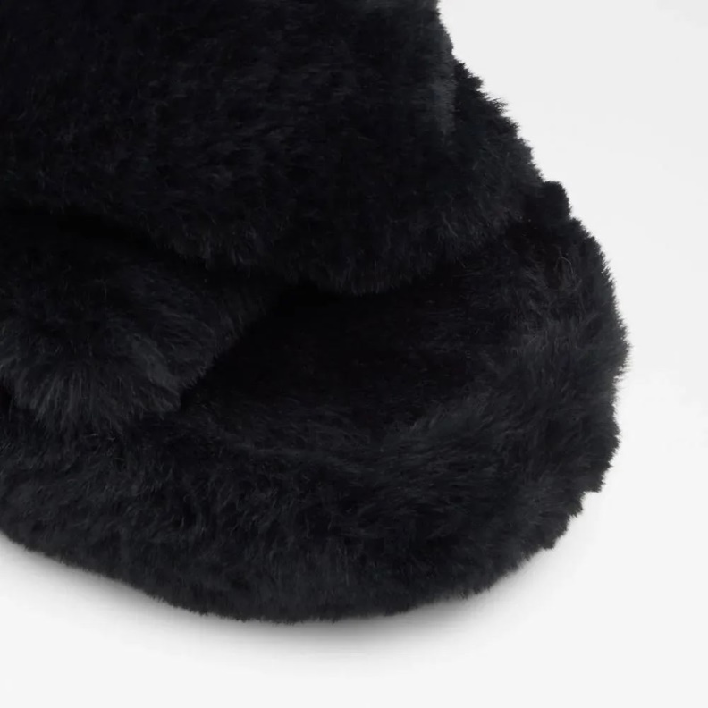 Umeven Women's Accessories Slipper Fashion Aldo Black