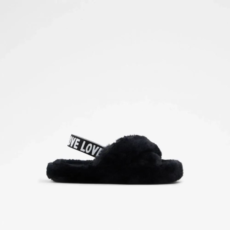 Umeven Women's Accessories Slipper Fashion Aldo Black