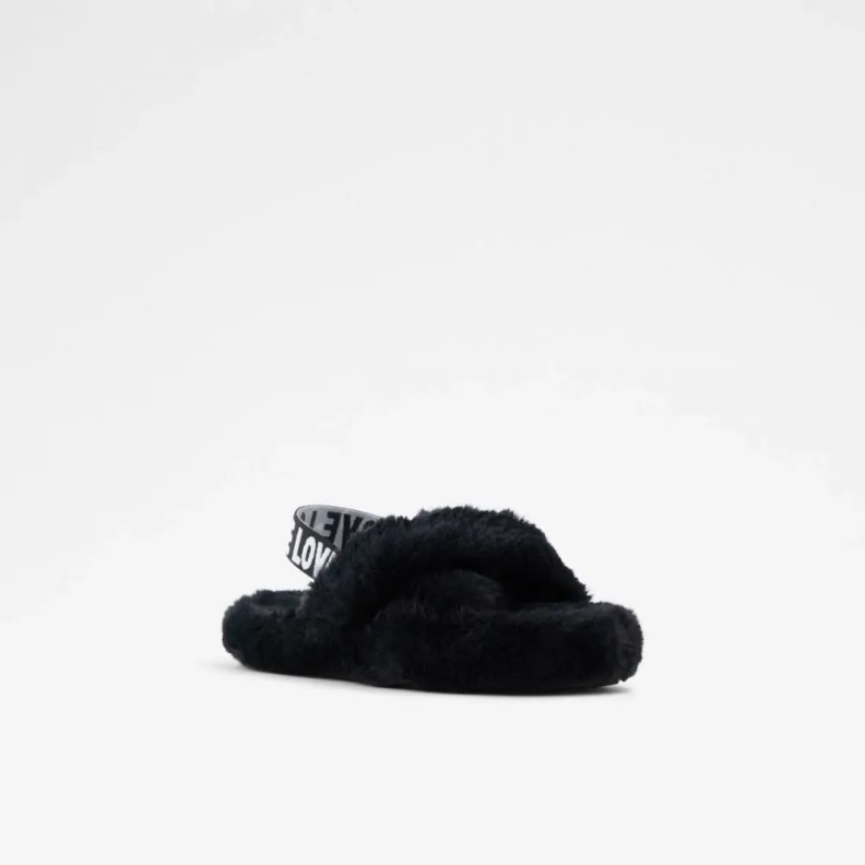 Umeven Women's Accessories Slipper Fashion Aldo Black