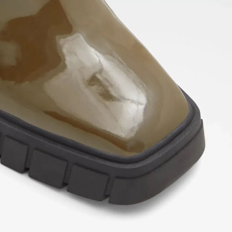 Aldo Fashion Khaki Upstage Women's Lug Sole Ankle Boot