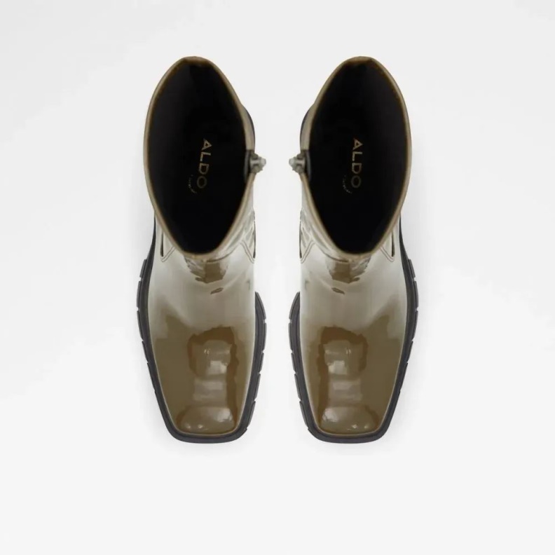 Aldo Fashion Khaki Upstage Women's Lug Sole Ankle Boot