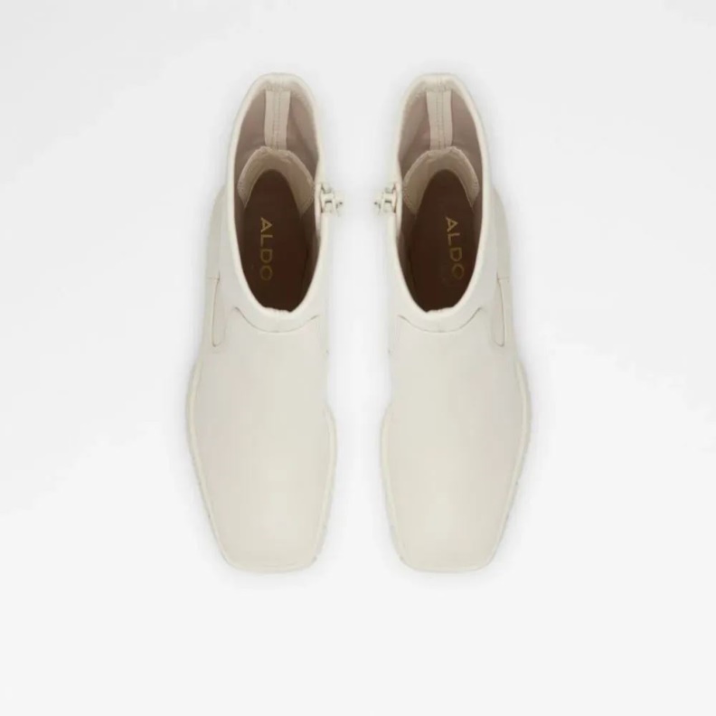 Aldo Upstage Women's Lug Sole Ankle Boot Other White Fashion