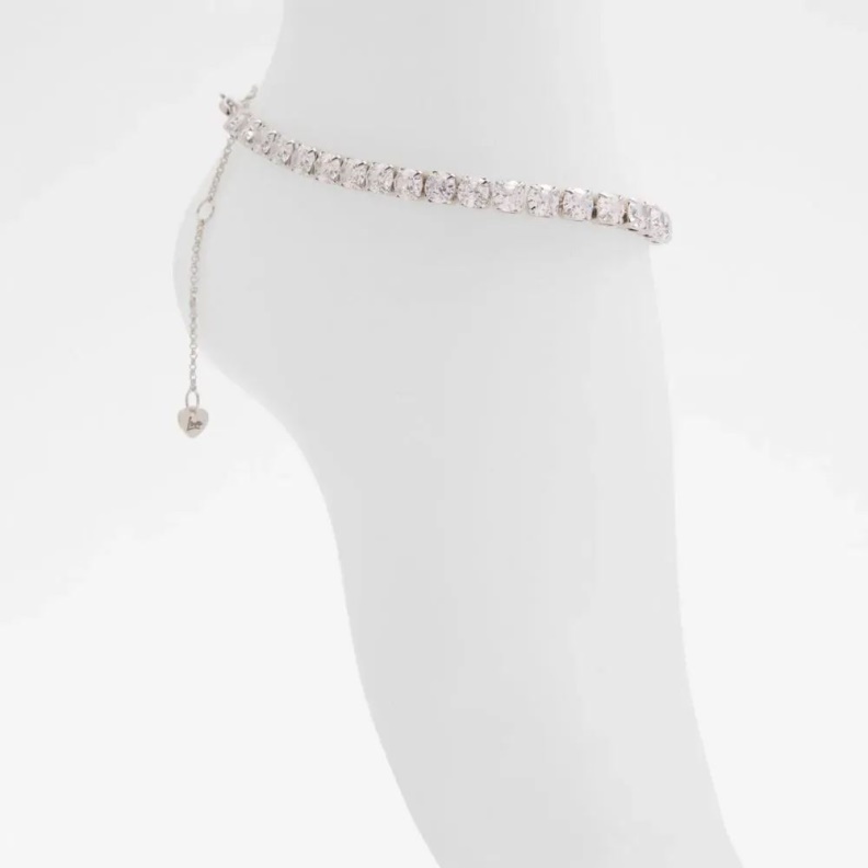 Aldo Fashion Varqa Women's Accessories Anklet Silver